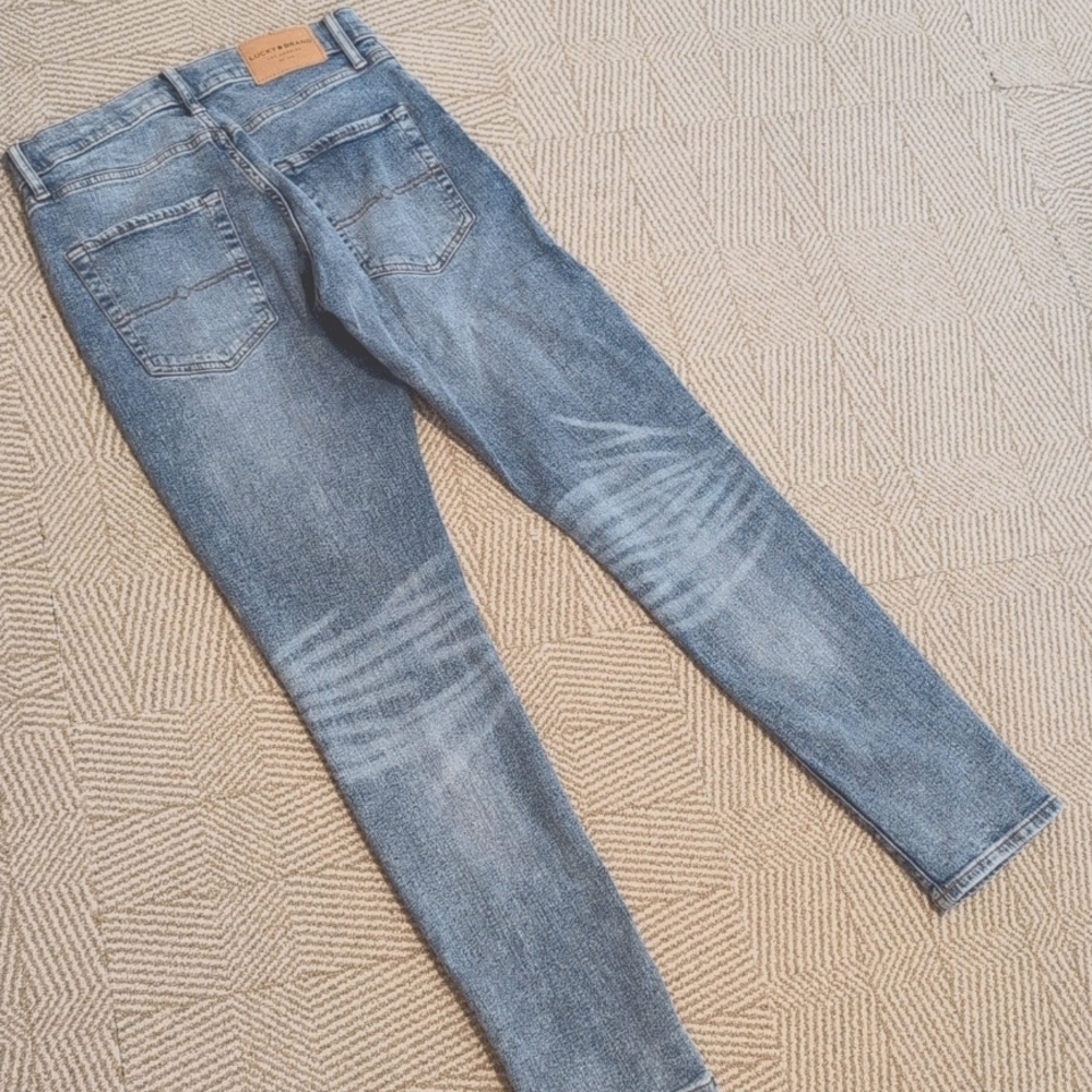 NWOT Lucky Brand 412 Athletic Slim Stretch Medium Wash Denim Jeans 28 x 31 - Picture 4 of 5